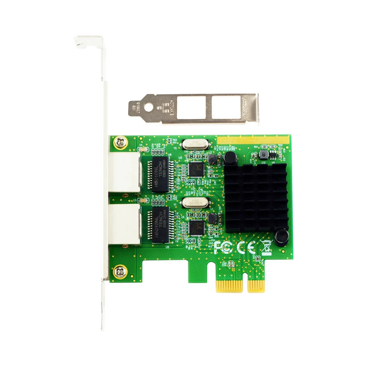 AT87-PCI-Ex1 Gigabit Ethernet Electrical Port Network Card 1000M Dual-Port Desktop Portable Network Card 8111G