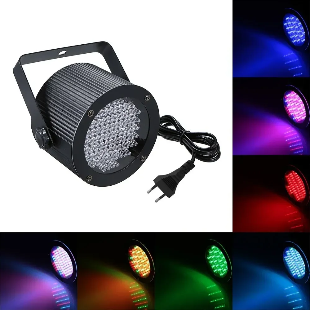 

AC90-240V 25 Вт 86 светодиодный RGB 4CH мини-сценический светильник Par, светильник с поддержкой звуковой активации/автоматическим ходом, Прямая доставка