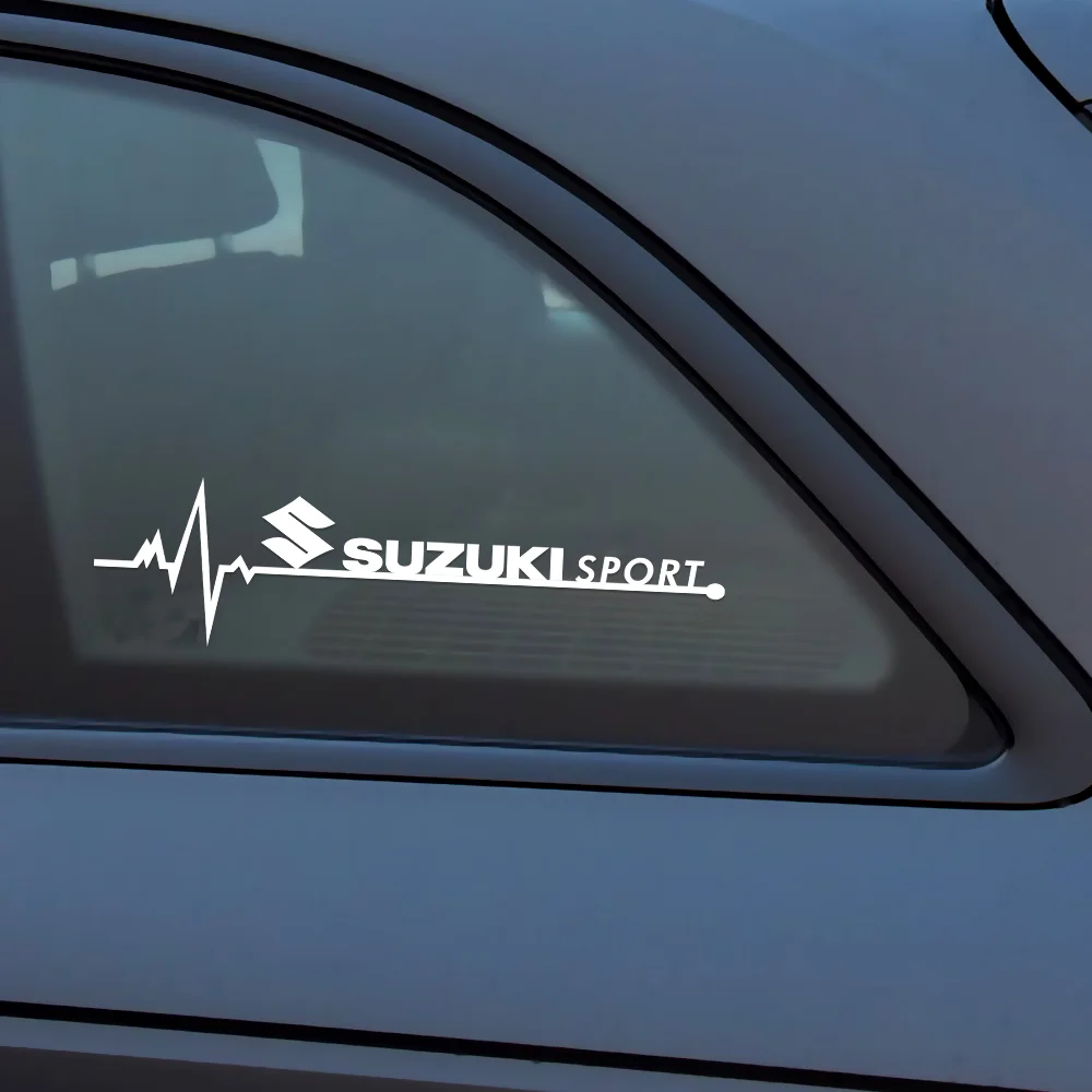 

2pcs PVC Car Sticker Side Window Waterproof Decorate Decals Accessories For Suzuki Grand Swift Jimny Vitara Baleno SX4 Samurai