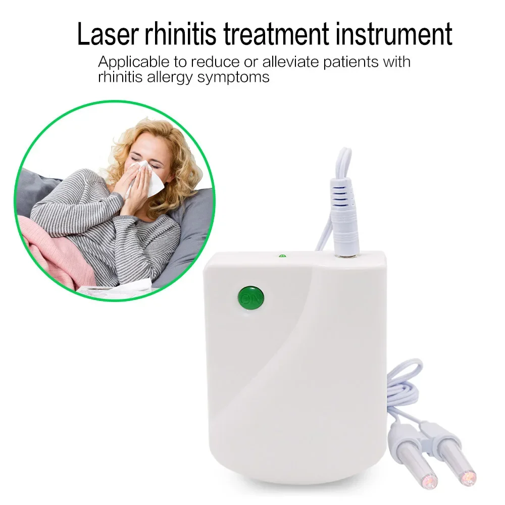 Dropshipping Rhinitis Sinusitis Cure Therapy Machine Nose Care Rhinitis Bionase Massage Device Laser Treatment Health Care