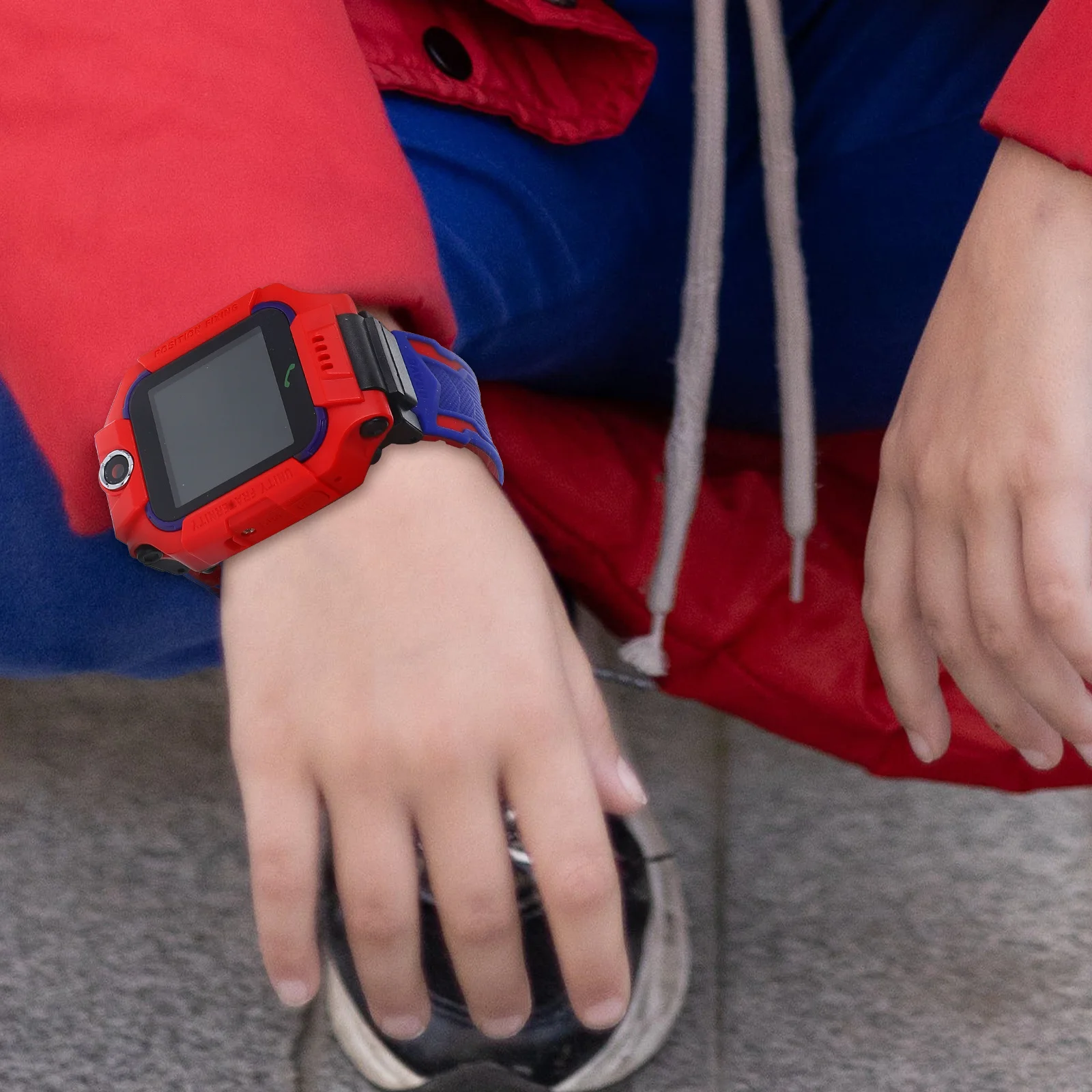 นาฬิกาโทรศัพท์กันน้ำสำหรับสมาร์ทวอทช์ ระบบระบุตำแหน่ง LBS โทรสองทาง กล้อง นาฬิกาปลุก ระบบตรวจสอบรั้วไฟฟ้า