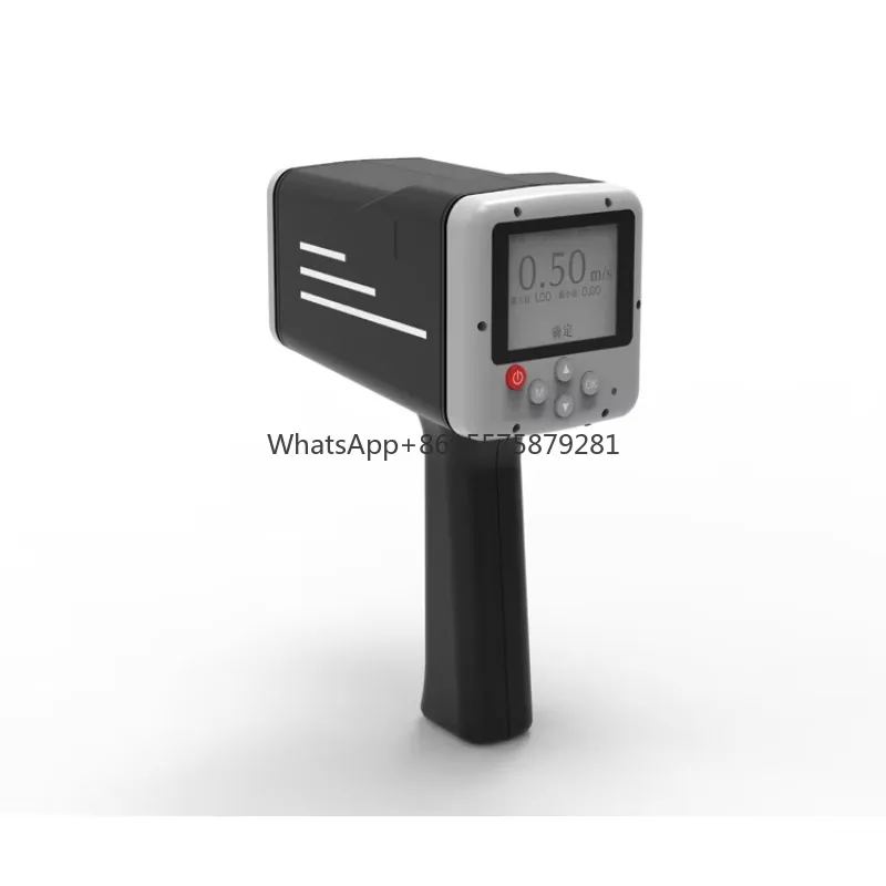 

High Accuracy Waterproof 24GHz Non-contact Handheld Industrial Radar Water Velocity Water Flow Sensor