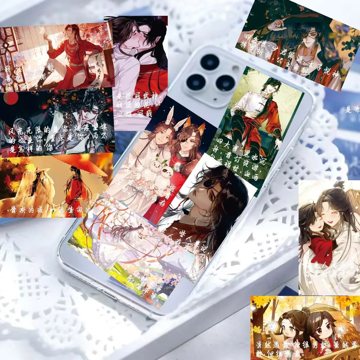 「天官が祝福を与える」引用ステッカーコピーノベル周辺機器「謝蓮華城」アニメyaoiコレクション