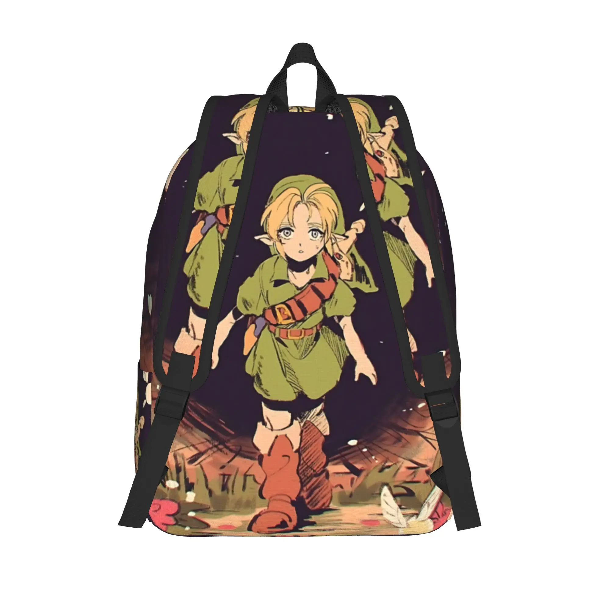 Fashion Z Zelda RPG Game Backpack  Mochilas New For Work Retro Washable Rucksack