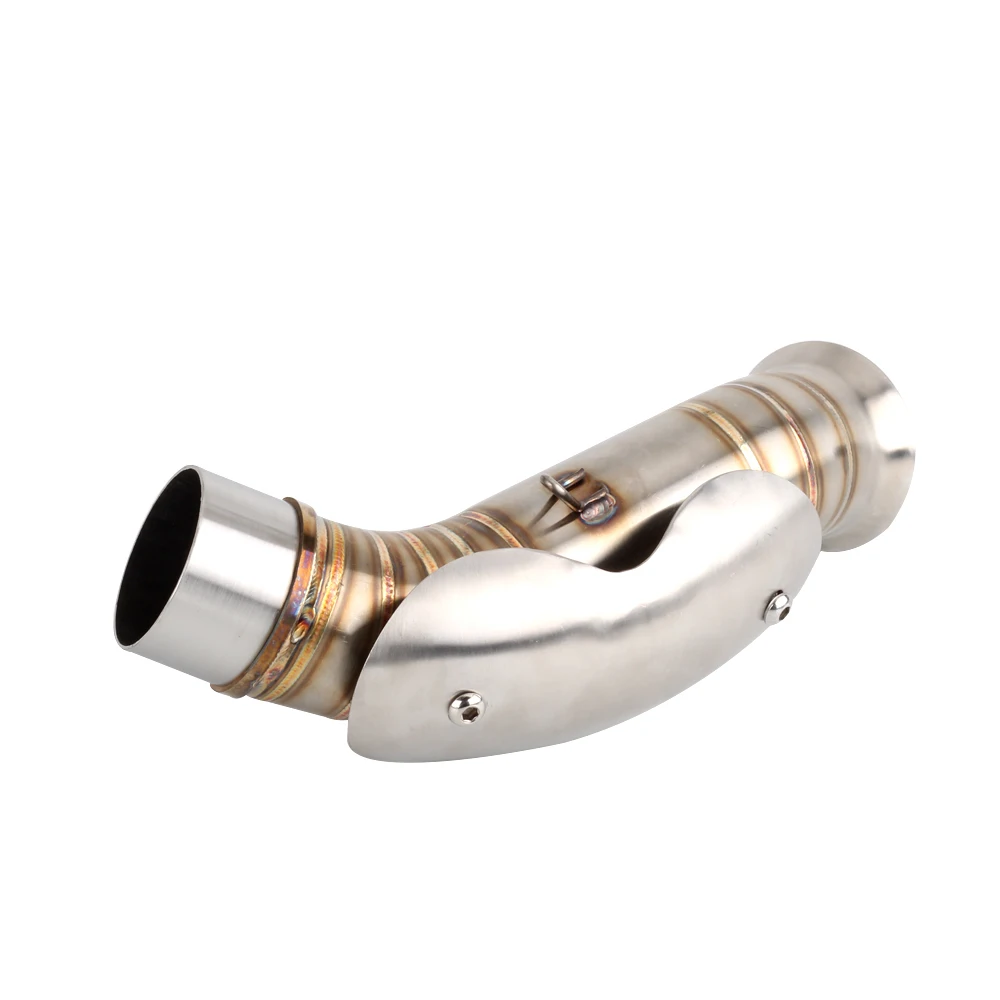 

For KTM DUKE 790 2018 2019 2020 890 DUKE / R 2020-2021 Motorcycle Exhaust Muffler Link Pipe Escape Slip-on 51MM