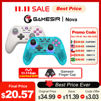 Gamesir Nova T4 Nintendo Switch PC Controller Gamepad Bluetooth Gamer Wireless Gamepad Android Hall Effective HD Rumble Virbate