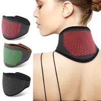 Neck Belt Tourmaline Self Heating Magnetic Therapy Neck Wrap Belt Brace Pain Relief Cervical Vertebra Protect Health Care