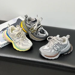 Scarpe per bambini Nuove scarpe da scuola Ragazza Moda e leggere Scarpe da tennis per ragazzi Scarpe da ginnastica per bambini per scarpe da scuola per bambini