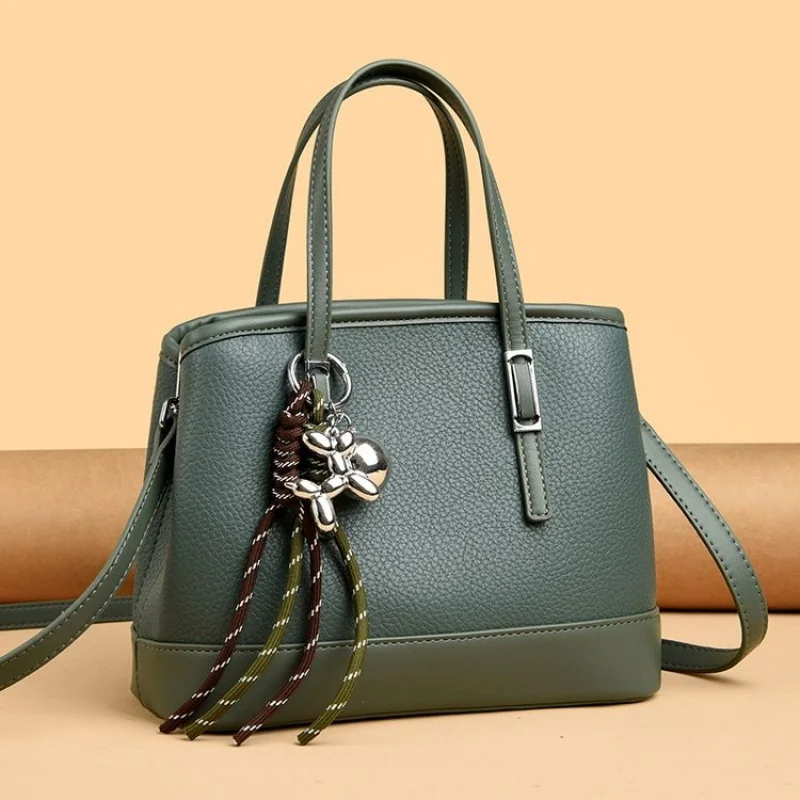 

Женская сумка-ведро из искусственной кожи, маленькая дизайнерская сумка на шнурке, модная однотонная повседневная сумка для покупок и свиданий