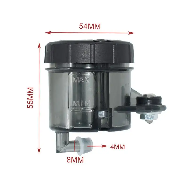 Universal Adelin Brake Fluid Reservoir Auto Bikes Motorcycle Scooter Oil Master Cylinder Foot Cup Dirt Bottle Accessories image 6