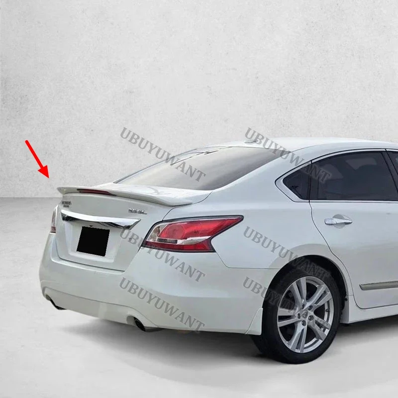 For Nissan Teana Altima 2013 2014 2015 Car Styling High Quality ABS Plastic Unpainted Color Rear Spoiler Trunk Lip Wing