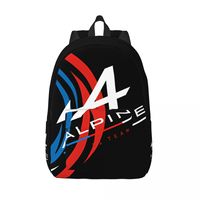 Office Work School Racing Team Retro Washable Personalised Alpine f1 College Bag Teenager Laptop Bag For Gifts