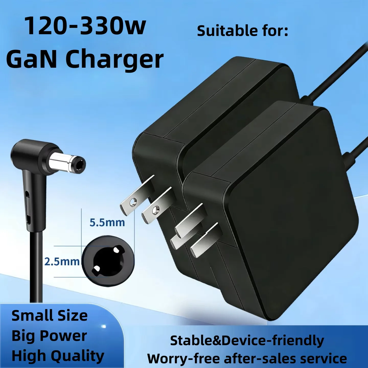 20V 14A 280W AC Power Supply Adapter A18-280P1A  Compatible for Gigabyte AORUS 15 BMF X5LF RTX4050 17H BXF/i9/i7 5.5*2.5mm Tip
