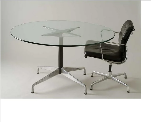 

High Grade Round Meeting Table With Aluminium Base