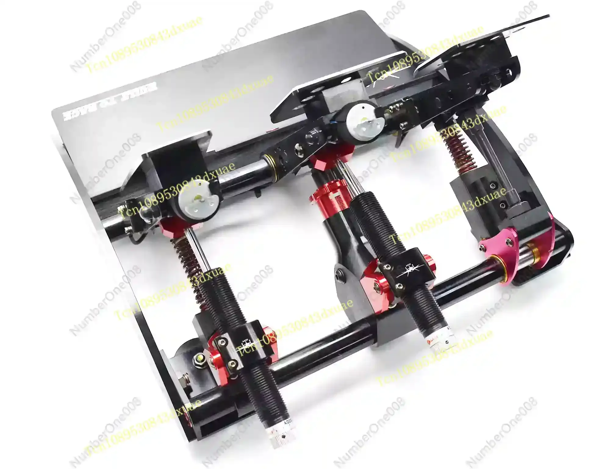 I33T Racing Simulator Adjustable V3 Hydraulic Damper Pedal Mod for Steering Wheel Set