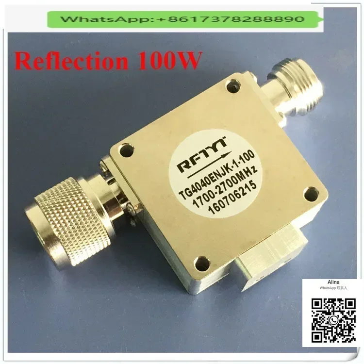 RFTYT Protecting Instruments and Equipment RF Coaxial Isolator Multiple frequency bands are available 300MHz-6GHz direct supply