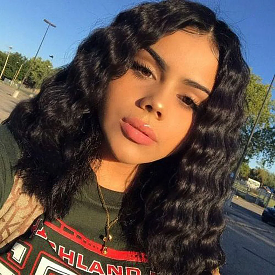 

Wear To Go Deep Curly Lace Front Human Hair Wigs For Women Brazilian Brown Human Hair Lace Wig Italian Curly Wear Go Human Wig