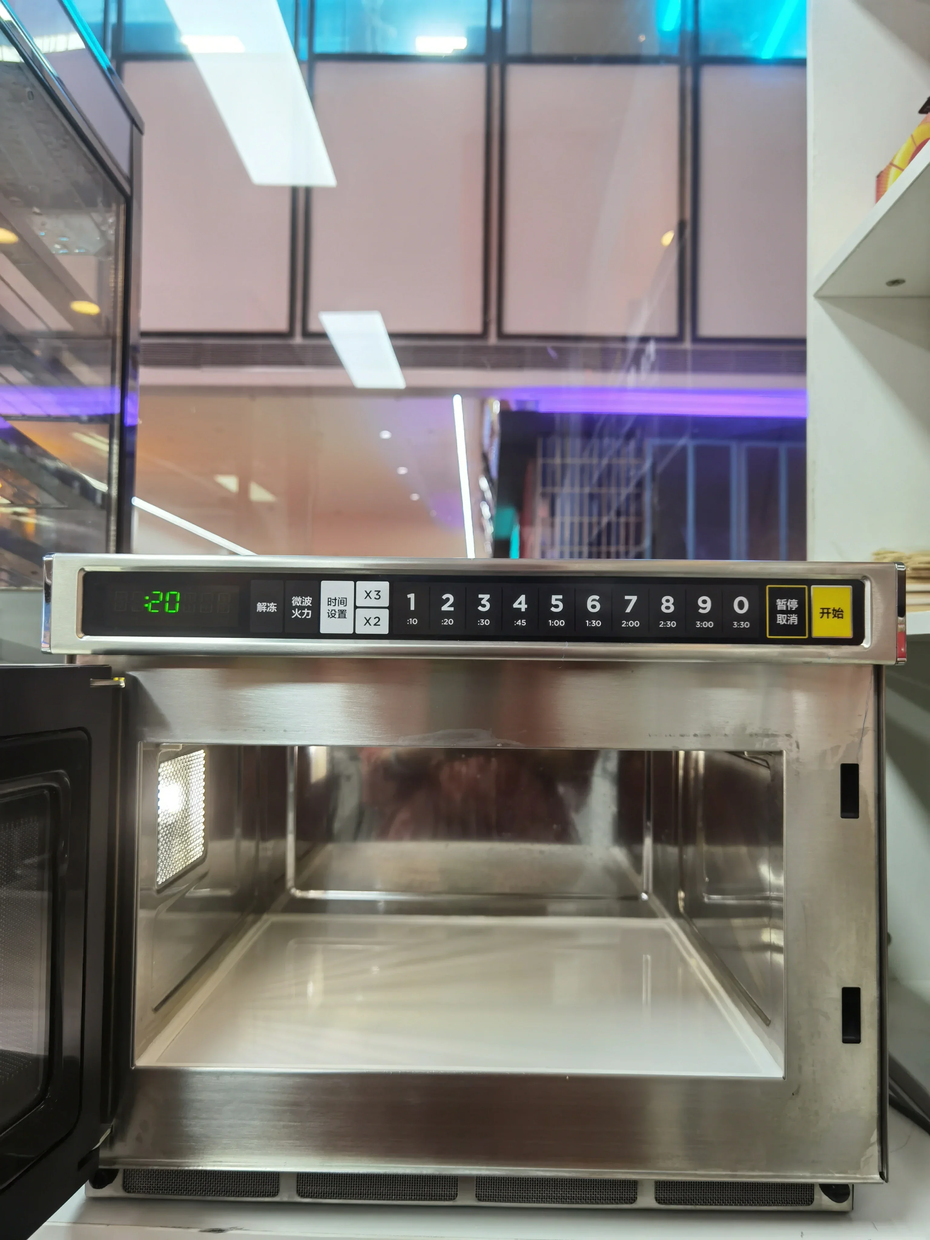 Wholesale 17L Capacity Microwave Oven Commercial Micro-wave Oven For Hotel Restaurants  Electro-mechanical fast heating