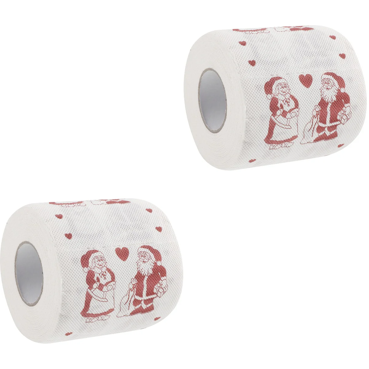 2 Rolls Bulk Paper Towels Christmas Creative Toilet Bathroom Supplies Accessory Decorate Tissue Xmas