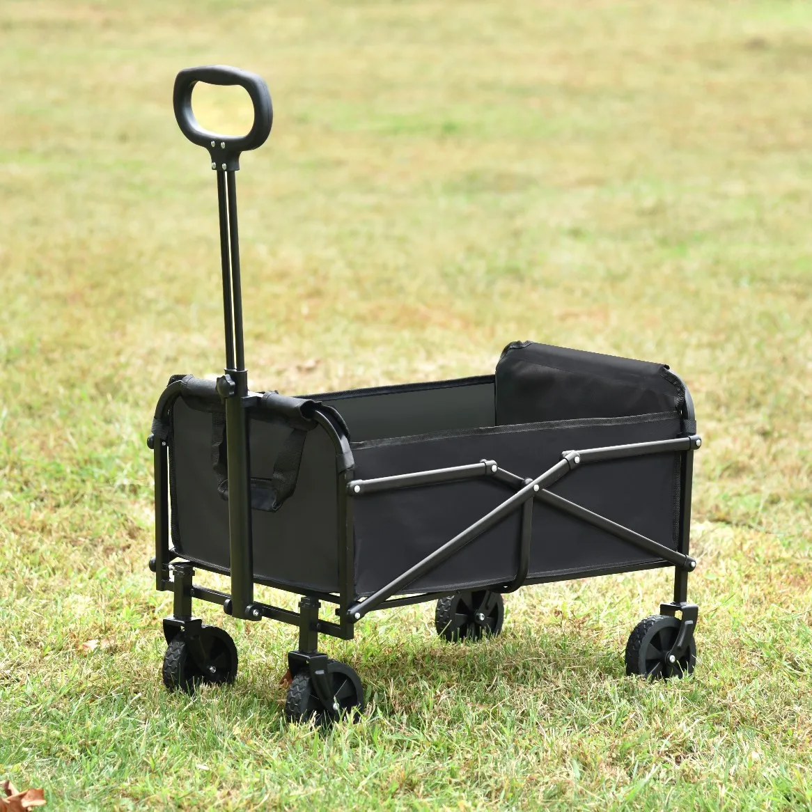 Outdoor camper portable trolley shopping trolley folding camp picnic cart shopping cart