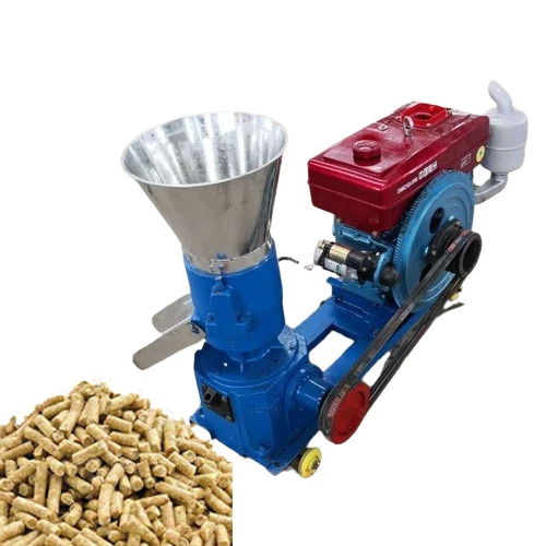 

diesel Engine Poultry Feed Machine Pellet Mill for Sale Farm Machinery Animal Feed Pellet Machine