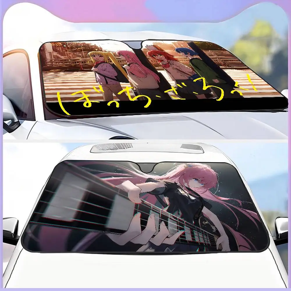 

BOCCHI THE ROCK аниме козырек от солнца на лобовое стекло для автомобиля внедорожник грузовик солнцезащитный козырек на переднее окно аксессуар козырек защитная крышка