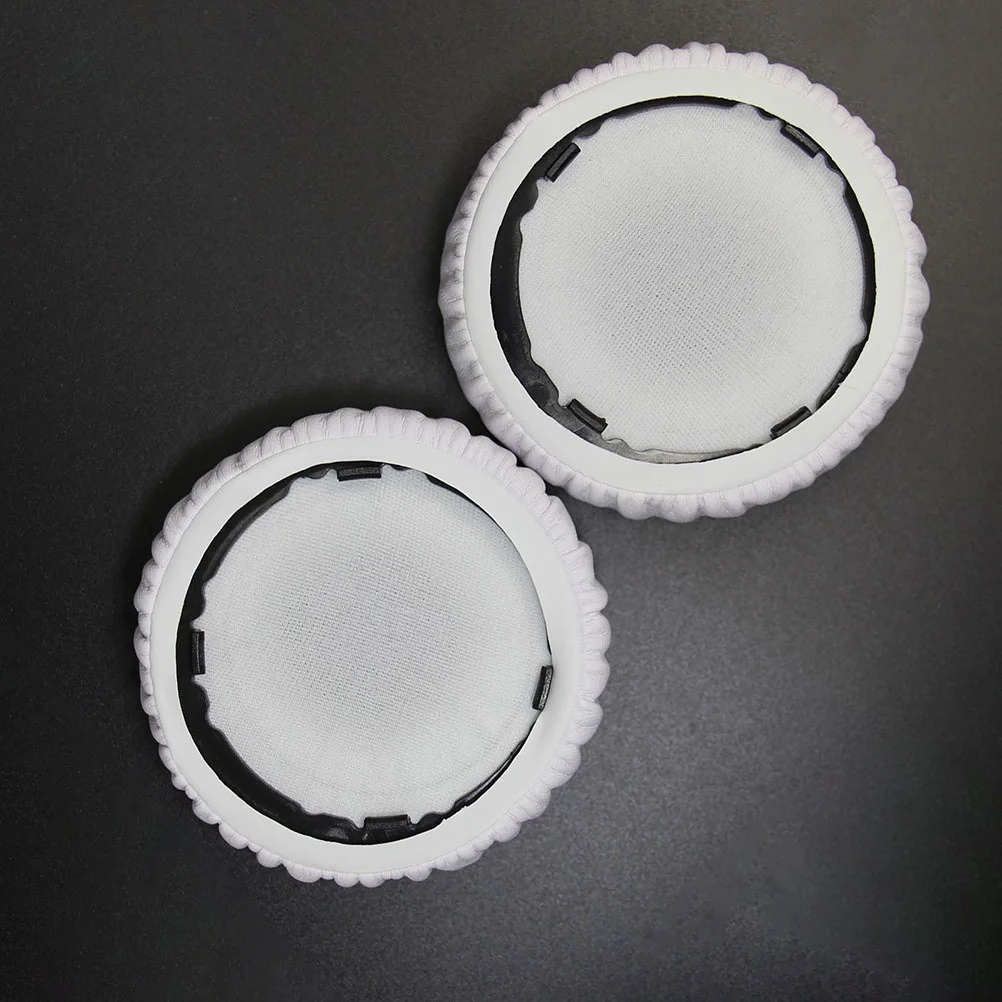 

2pcs Sponge Ear Covers Protein Ear Cushion Replacement For Wireless Headphones Comfortable Memory Foam Earpads