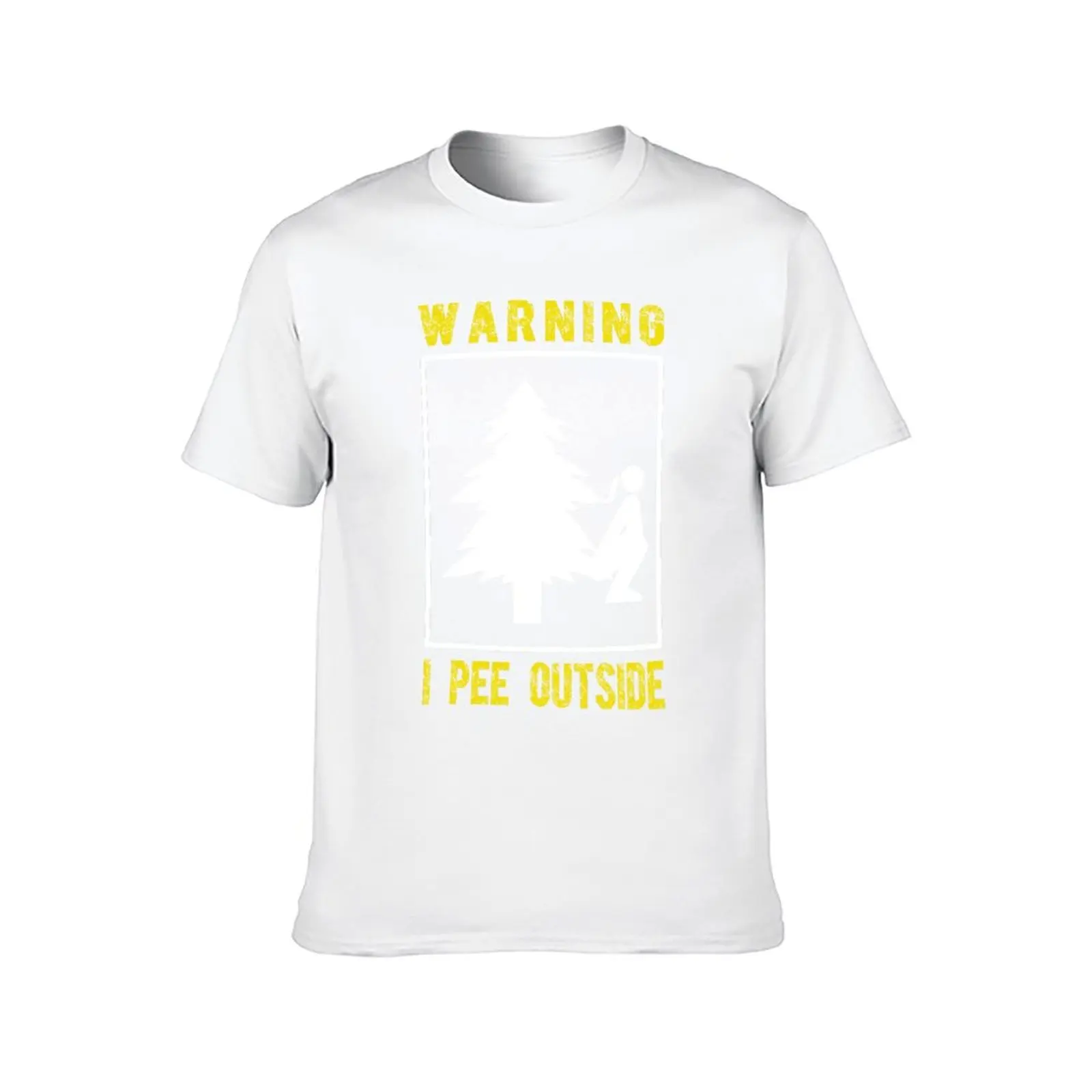 أنا تبول خارج فتاة التبول التخييم المشي لمسافات طويلة في الهواء الطلق تي شيرت تي شيرت رجل مصمم أنيمي التي شيرت تي شيرت