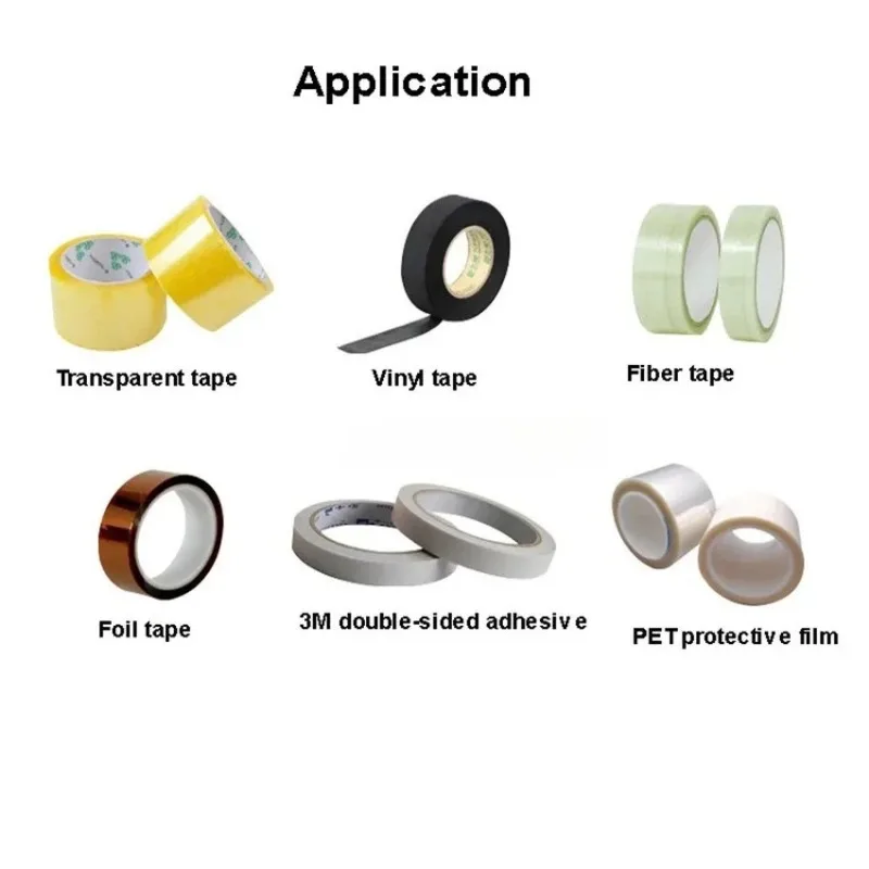 6-60mm Width Automatic Electric Adhesive Tape Dispenser Cutter Cutting Machine ZCUT-9G Vinyl Transparent Tape Slitting Machine