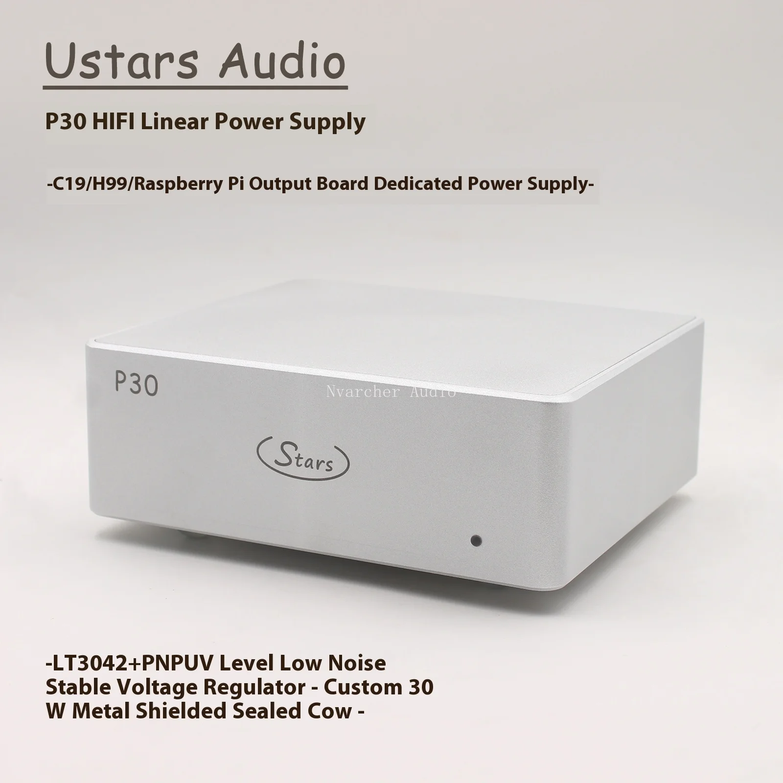 P30 HIFI power supply 30W linear regulator power supply UV level regulator H99 C19 Raspberry Pi line power 5V 6V