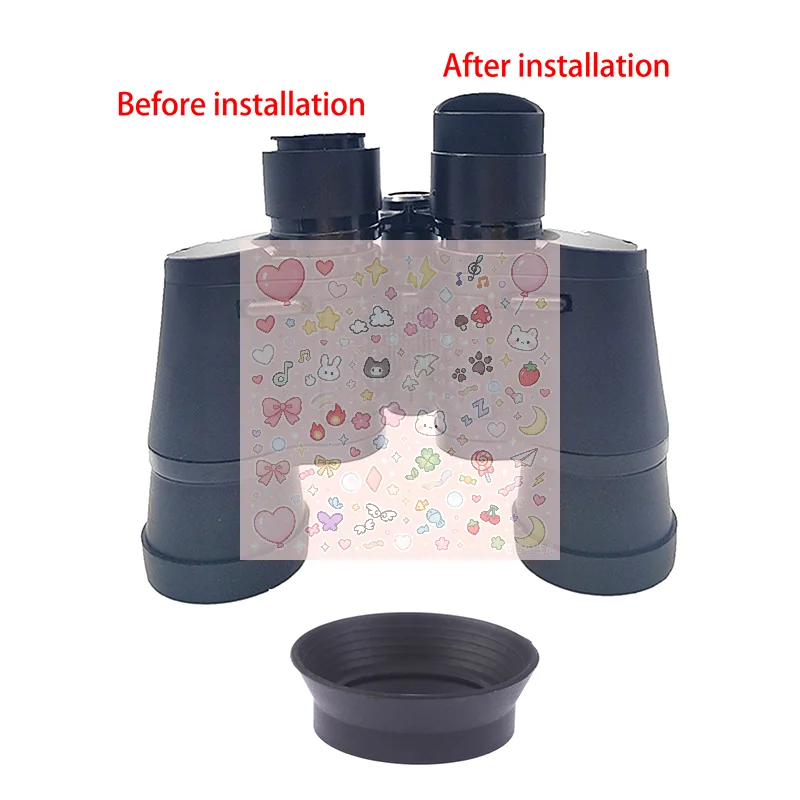 1 Pcs Rubber Eye Cup Inner Diameter 30mm Eye Shield Eye Guard For 29-31mm Astronomical Telescope Microscope Eyepiece