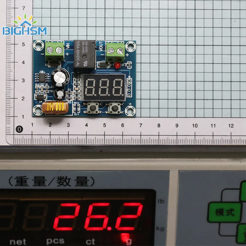 1PCS XH-M609 1.5W  0.1V DC 12V-36V Charger Module Voltage OverDischarge Battery Protection Precise Undervoltage Board