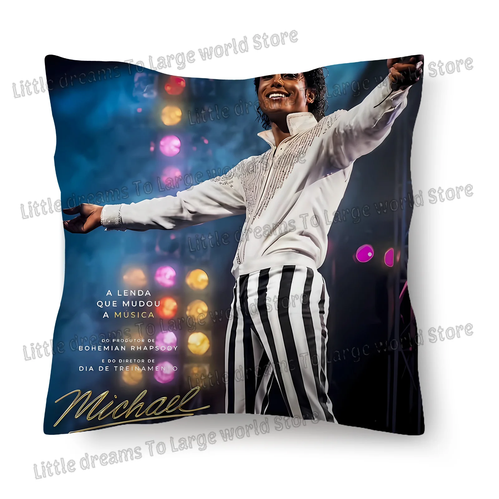 Sarung Bantal Michael Jackson - Decorative Throw Pillow ulasan dan harga