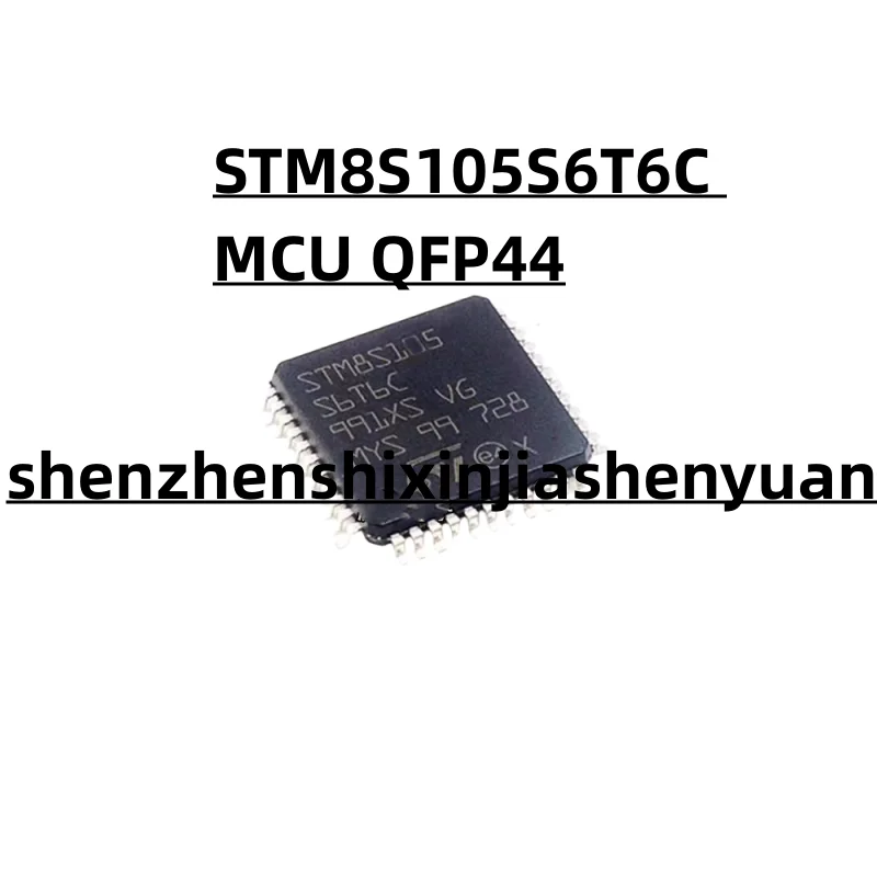 5pcs/Lot  New origina STM8S105S6T6C  MCU  QFP44