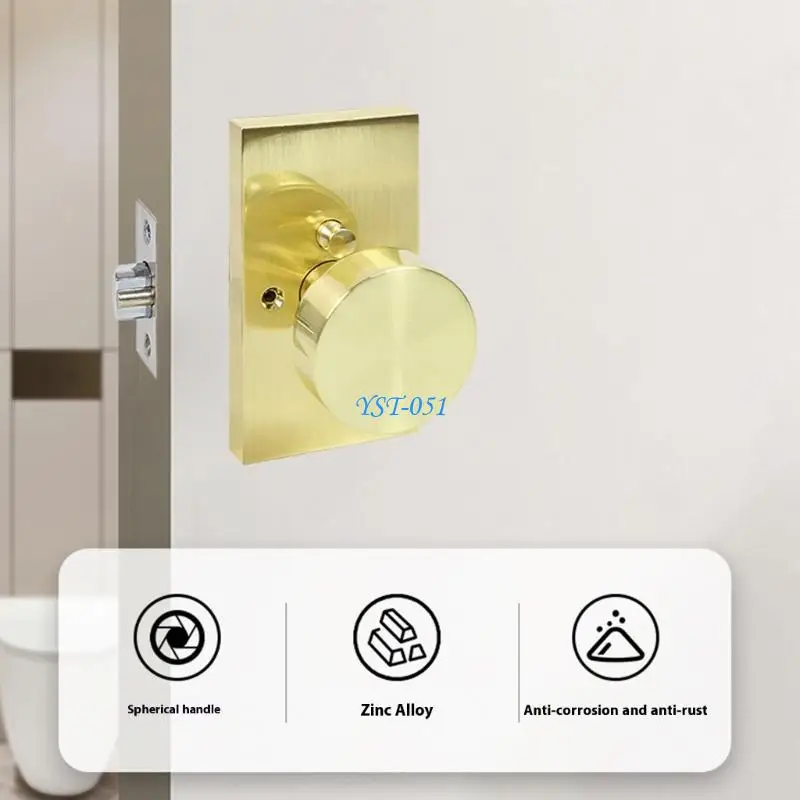 

E15A Mortise Door Locks Alloy Matte Black Handle Set Quick Assembly Kits For Home Office Security