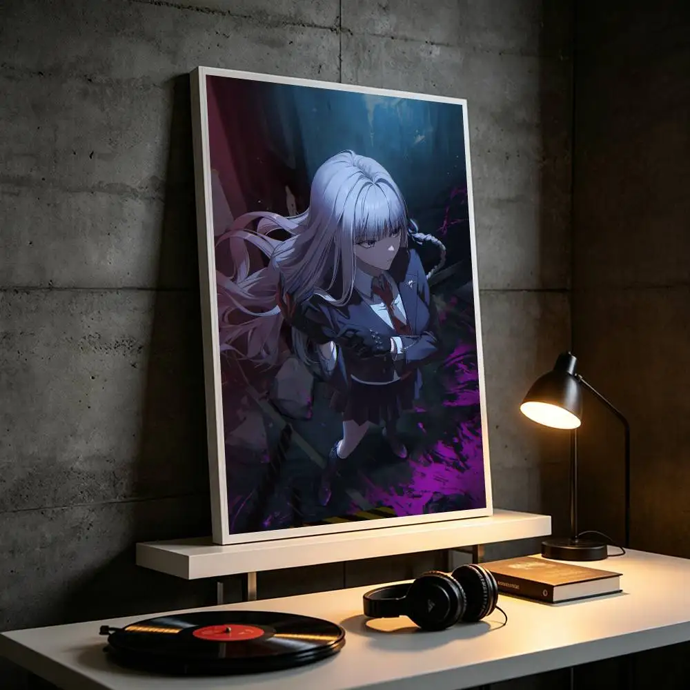 Danganronpa Kyoko Kirigiri  Poster High Quality Dorm Living Room Aesthetic Wall Decoration Painting Stickers Gift
