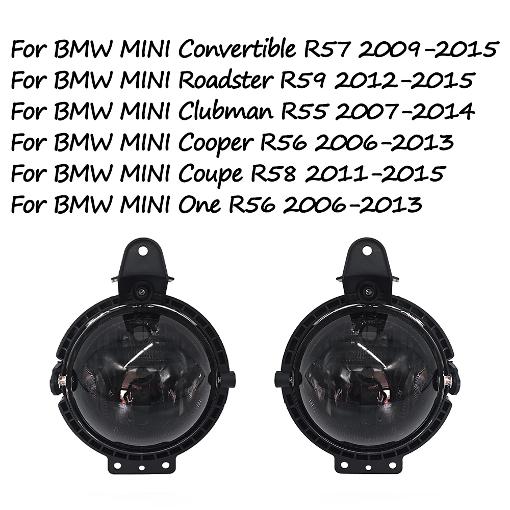 For BMW MINI R55 R56 R57 R58 R59 Daytime Running Light Fog Lamp Front Bumper Anti Fog Light 51112751295 63172751295