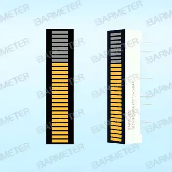 Fabrieksstopcontacten-2 Stuks BL28Z-3005SA04Y Gebruikt Voor Weergaveapparaat Voor Audioapparatuur 28Segment Geel Led Lichtbalk Weergaveapparaat