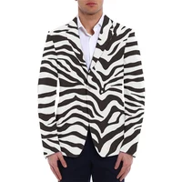 Customized Wholesale New Men's Blazers Fashion Suit DIY Your Design Coat Casual Slim Fit Blazer 3D Print Jacket Men Dropshipping 3