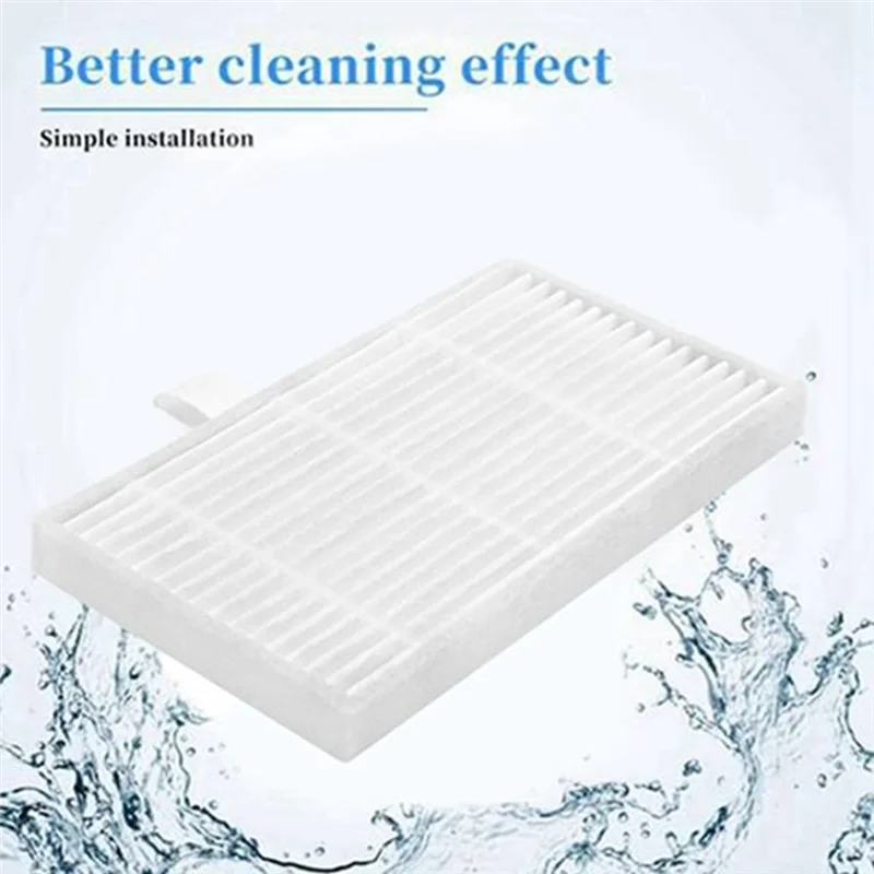 A84G-For Cecotec Conga 9590/9990/10090 AI Spin Revolution Ultra Power Accessories Kit Main Side Brush HEPA Filter Mop Cloth Dust