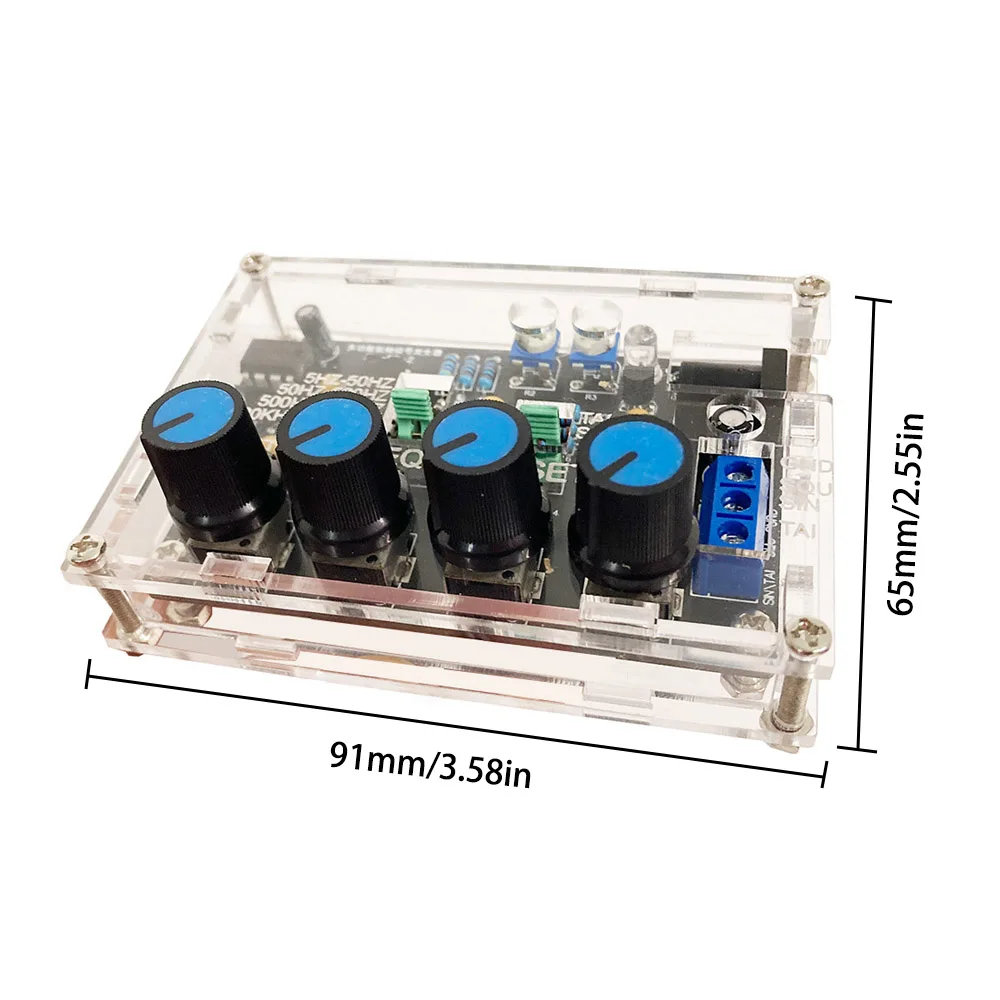 ICL8038 Monolithic Function Signal Generator Module DIY Kit Sine Square Triangle DIY Practice Kit