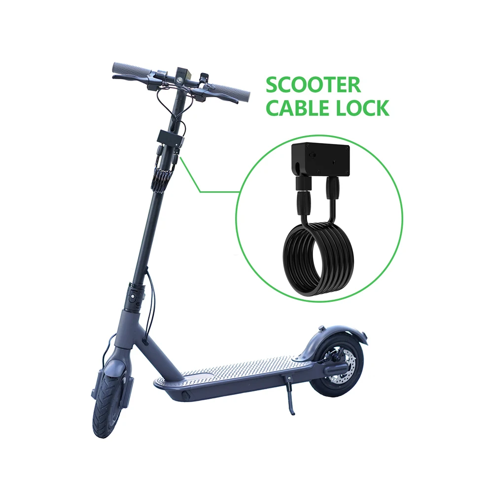 

Smart Cable Chain Lock E Scooter Lock Solution Keyless IOT Control Rental Sharing Electric Scooter Lock