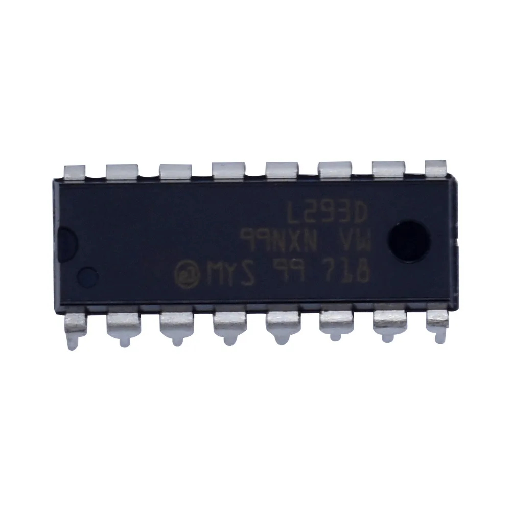 L293 L293D DIP-16 Package Stepper Motor Controller Driver IC Chip, Minimum Order 20 Pieces