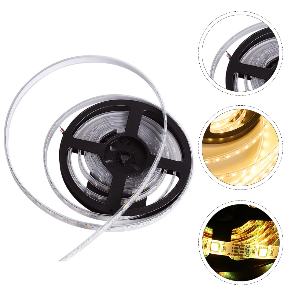 

5050 Rgb Led Light Strip Waterproof High Brightness Decorative Lighting For Home Party Garden Shop Decoration Led