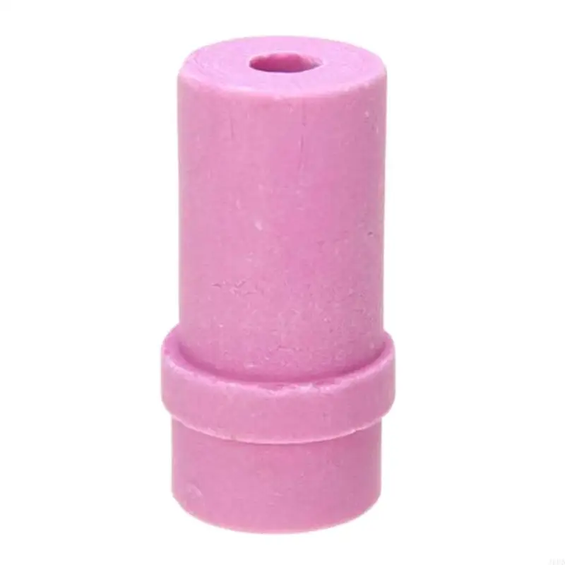 J6PD 10Pieces Nozzles Tip Sand Blaster Replacement Cylinder Ceramic Abrasive Blaster Nozzles for Blasting Pink