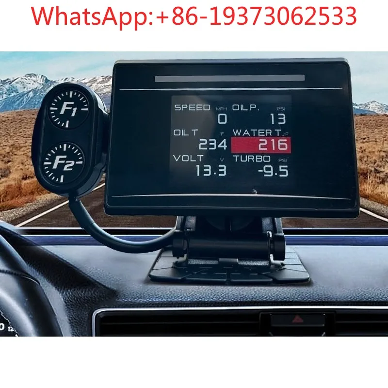 Multifunctional LCD Instrument Panel, Water Temperature, Rotational Speed, Turbine, Hydraulic Pressure, Oil Temperature