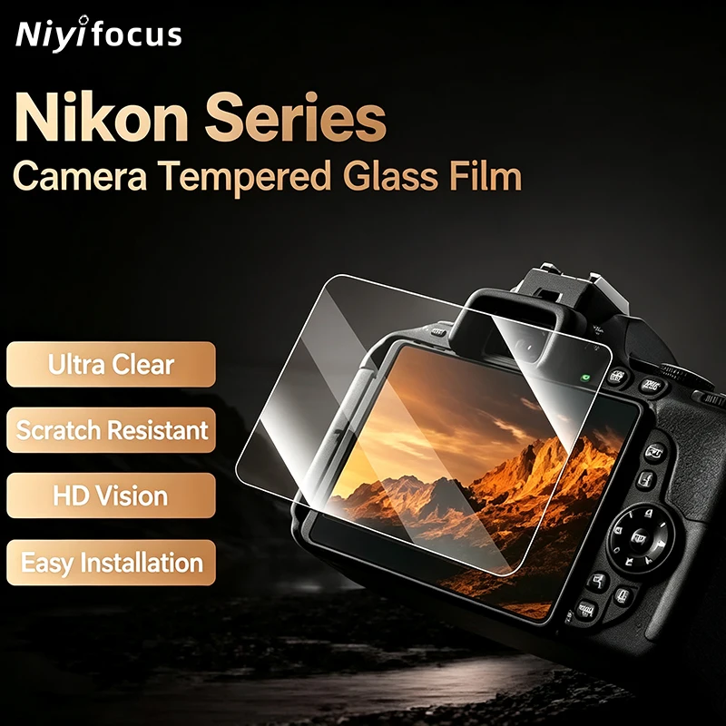 Camera Temper Glass Film for Nikon Z Mount Cameras Z5 Z6 Z7 Z6II MARK II Z7 Z7II ZFC Zf Z6III Z8 Z9 Z30 Z50 Film Protector Cover