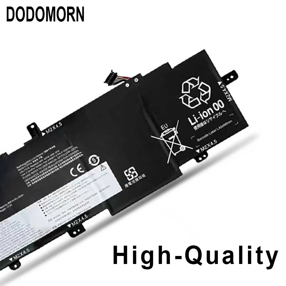 DODOMORN-Bateria para Lenovo Thinkpad, Bateria para T14s Gen 2, Série L20C4P72, L20L4P72, L20D4P72, 4ICP5/67/67, SB10W51913, Novo, Em estoque