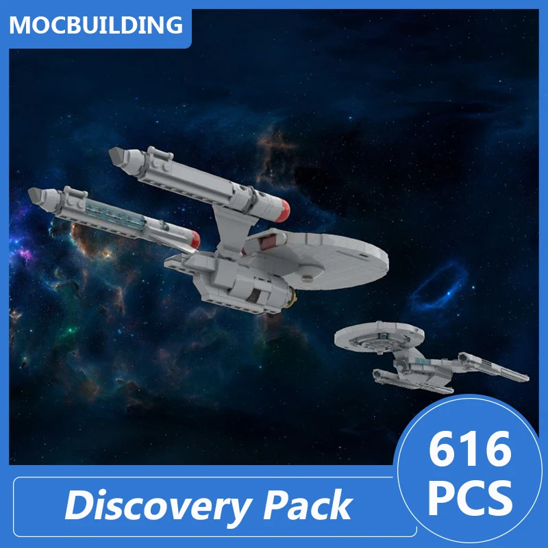 Discovery Pack Model Moc Building Blocks Diy Assemble Bricks Space Educational Creative Collection Toys Xmas Gifts 616PCS