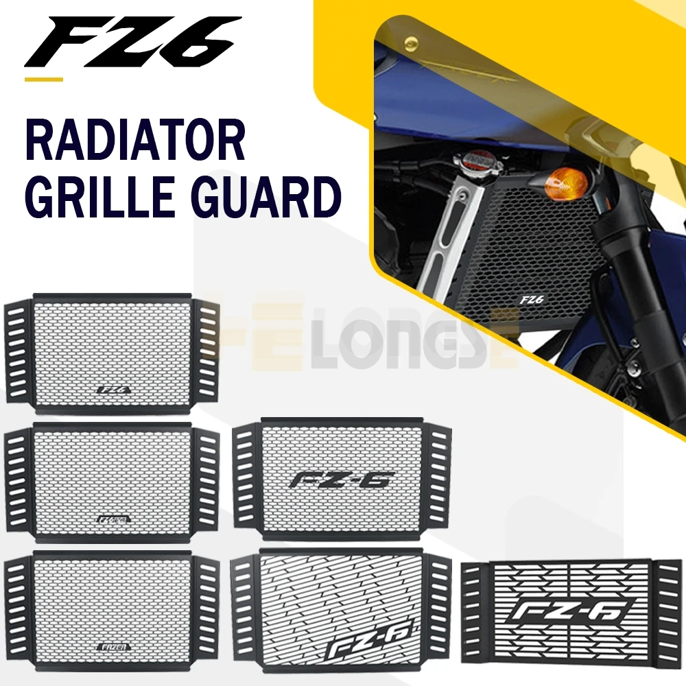 

Motorcycle Radiator Guard Protector Grille Cover For YAMAHA FZ6 FAZER 600 FZ6FAZER FAZER600 FZ-6 Fazer 2007 2008 2009 2010